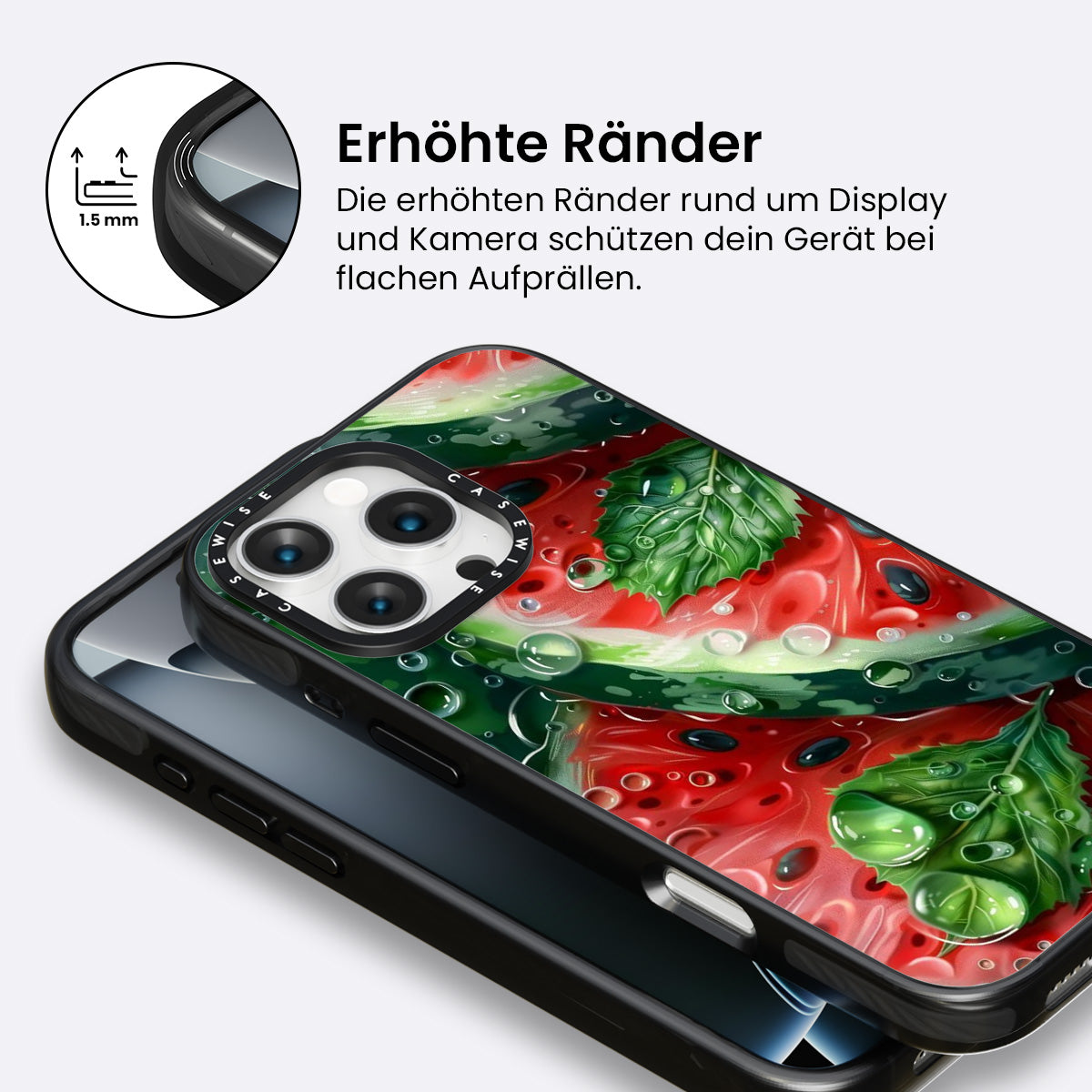 Grüne botanische Fluidität - Hülle