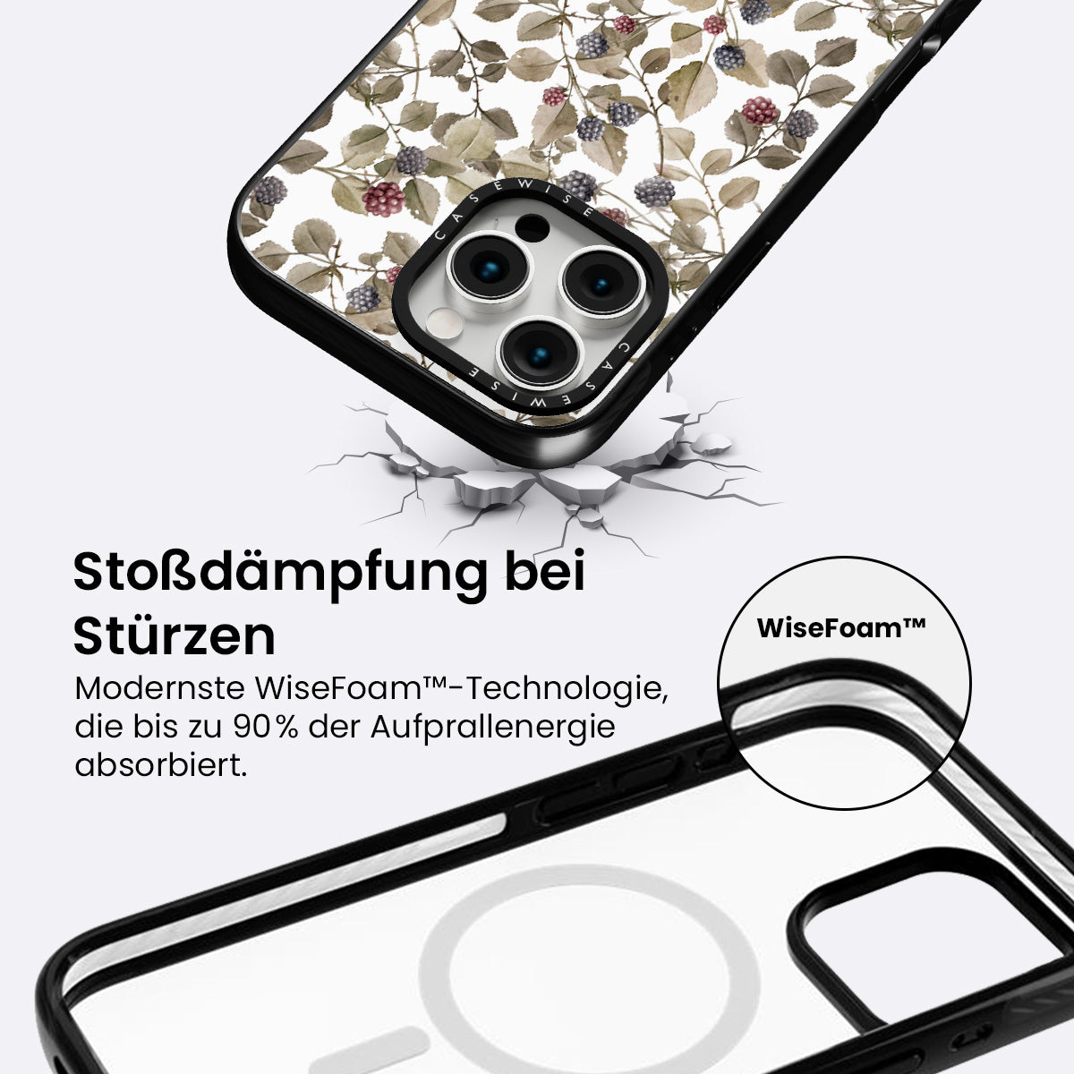 Brombeeren (weiß) - Hülle