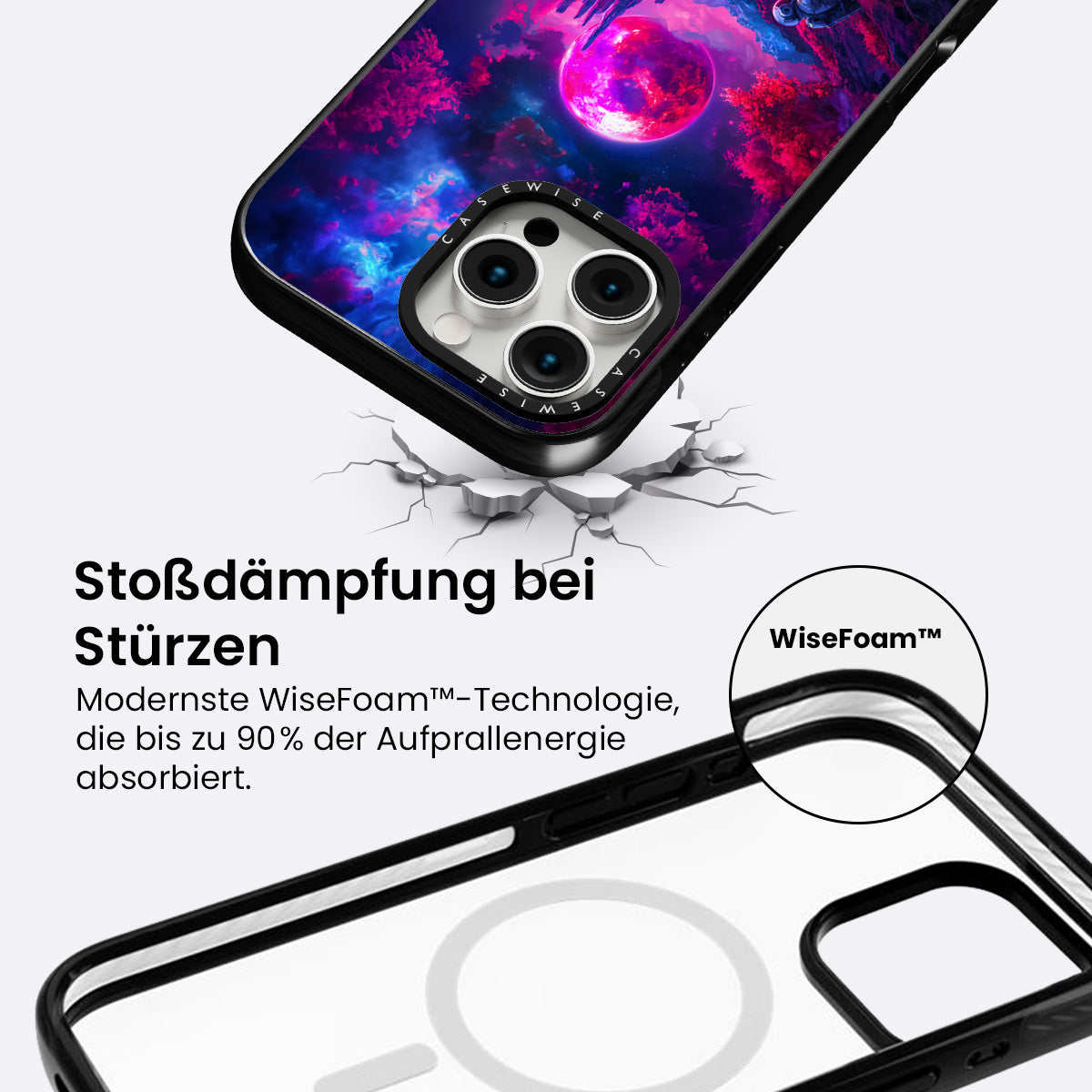 Astronaut im Weltraum - Hülle