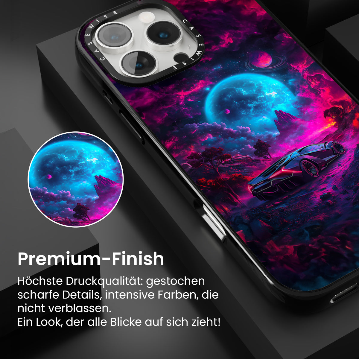 Cyberpunk -Sportwagen - Hülle