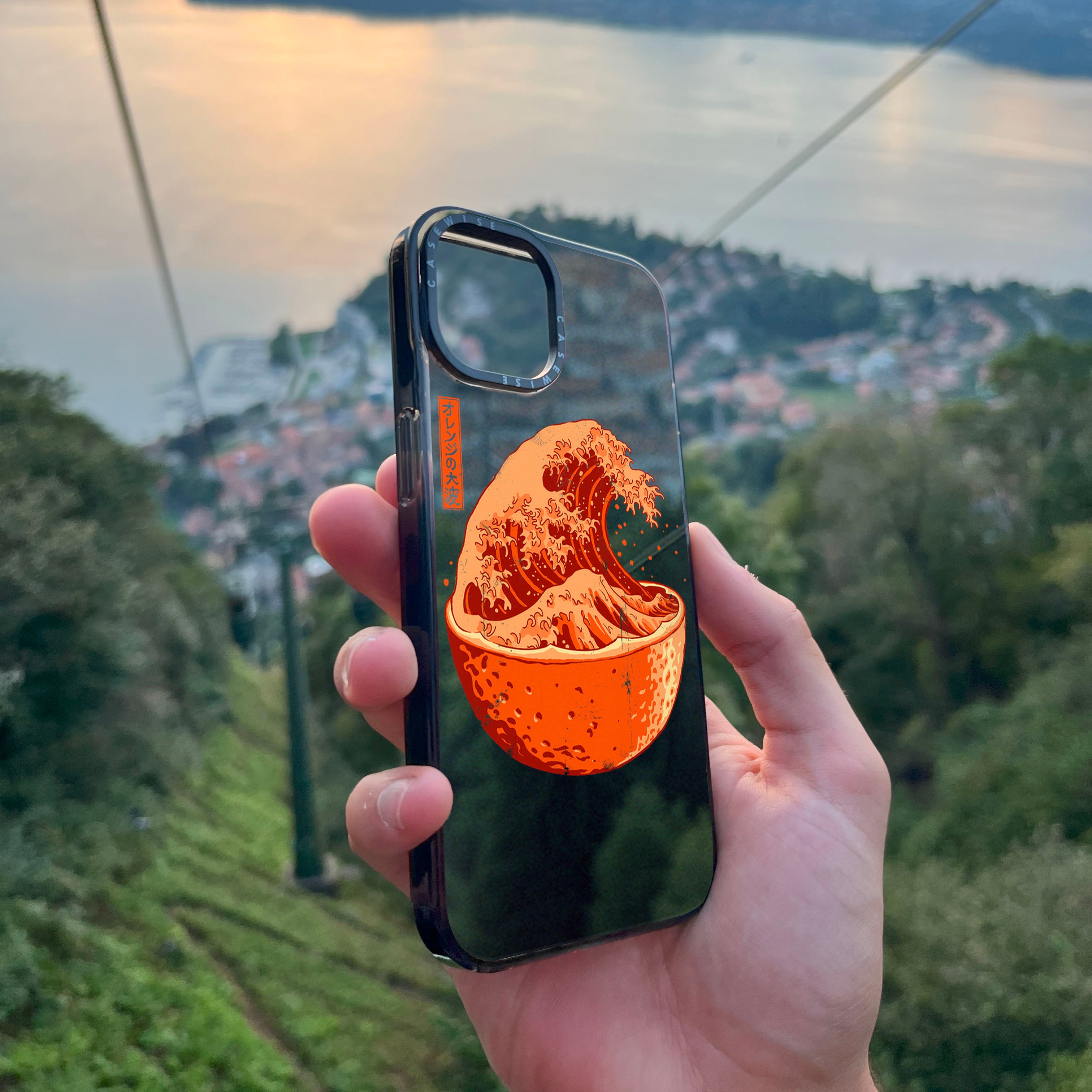 Die große Orangewelle - Hülle