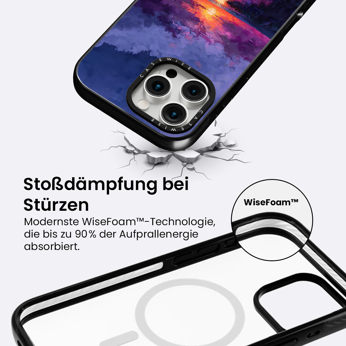 Mitternacht der Sonneneinnahme - Hülle