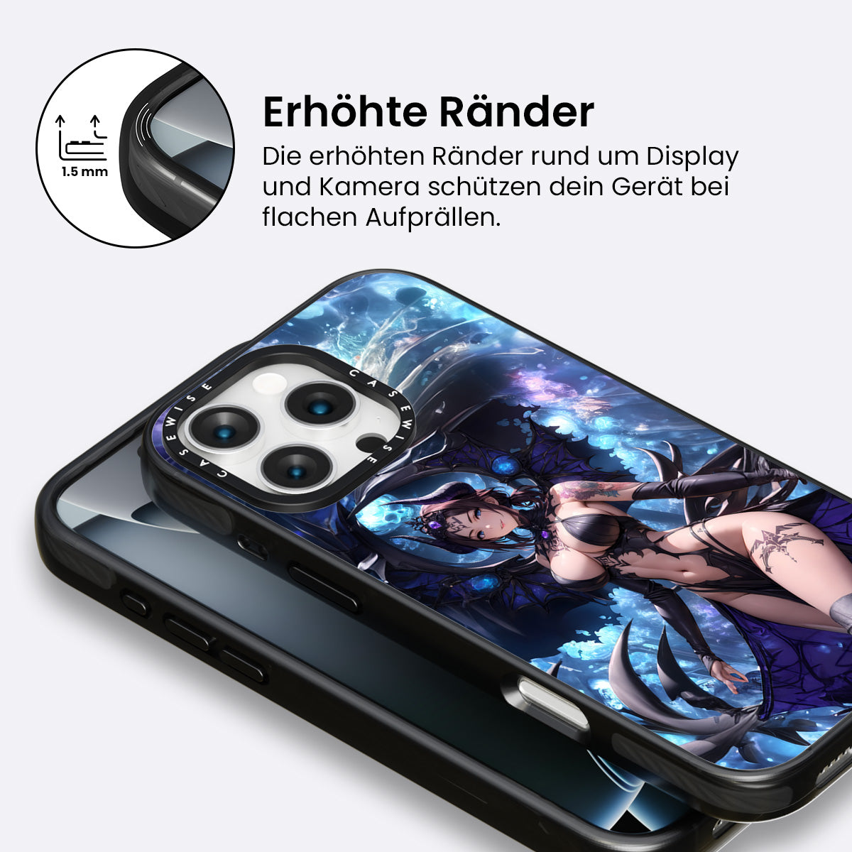 Gotisches sexy Mädchen - Hülle