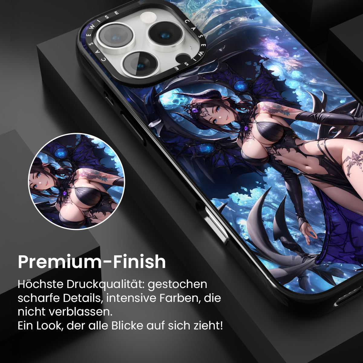 Gotisches sexy Mädchen - Hülle