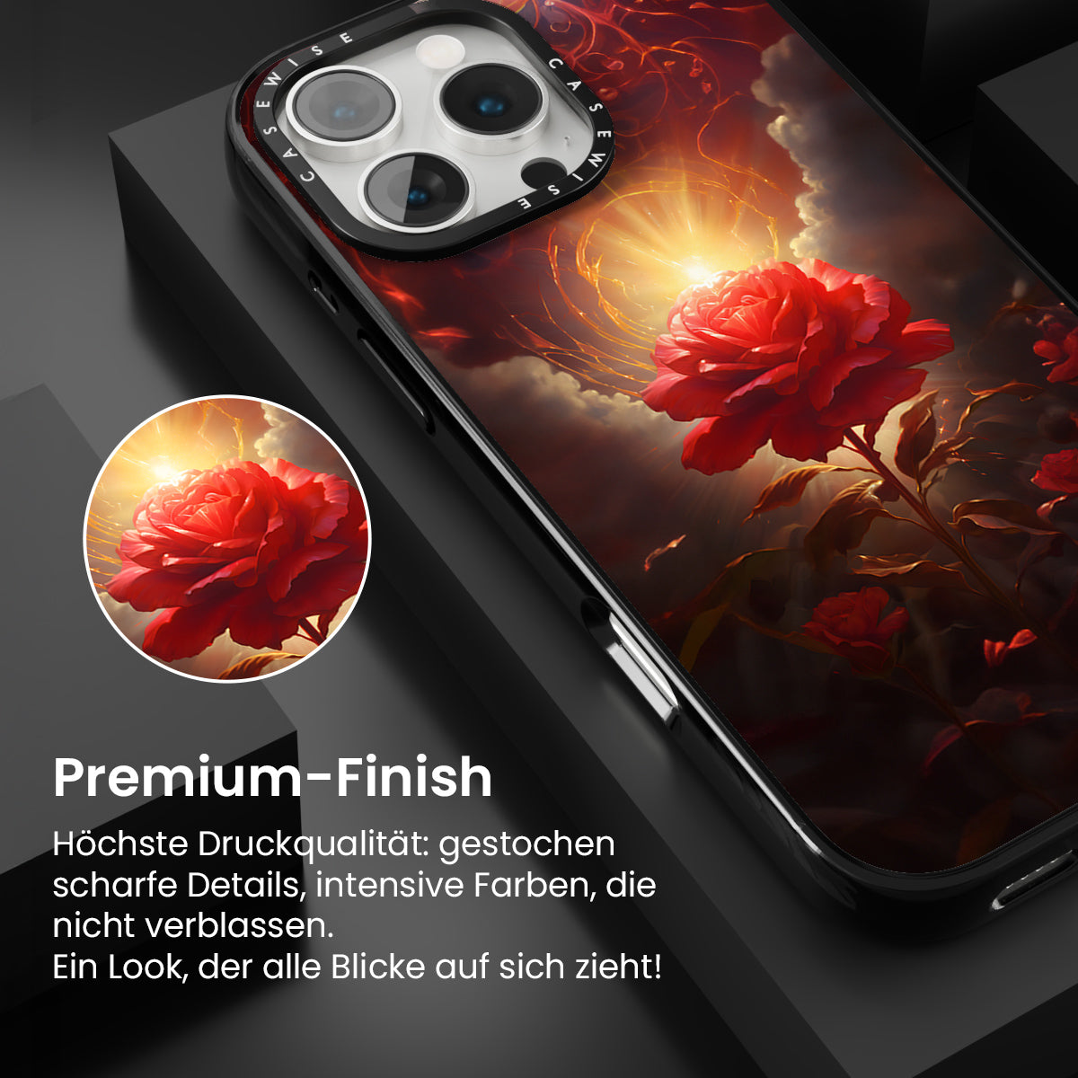 Sonnenschein Rose - Hülle