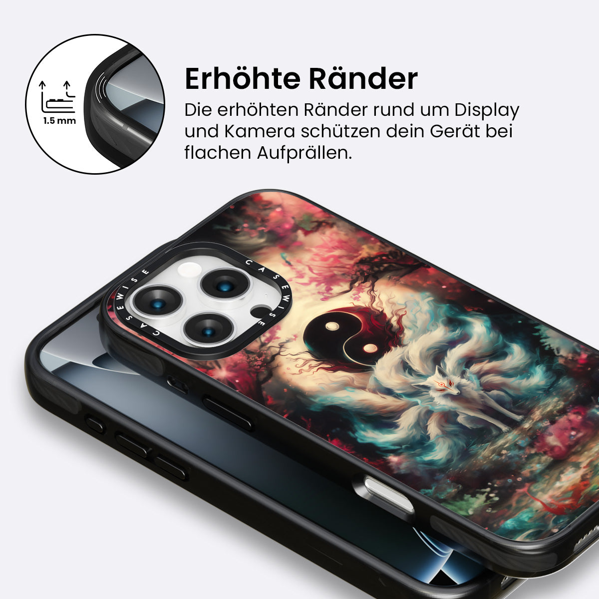Yin und Yang Kitsune Harmonie - Hülle