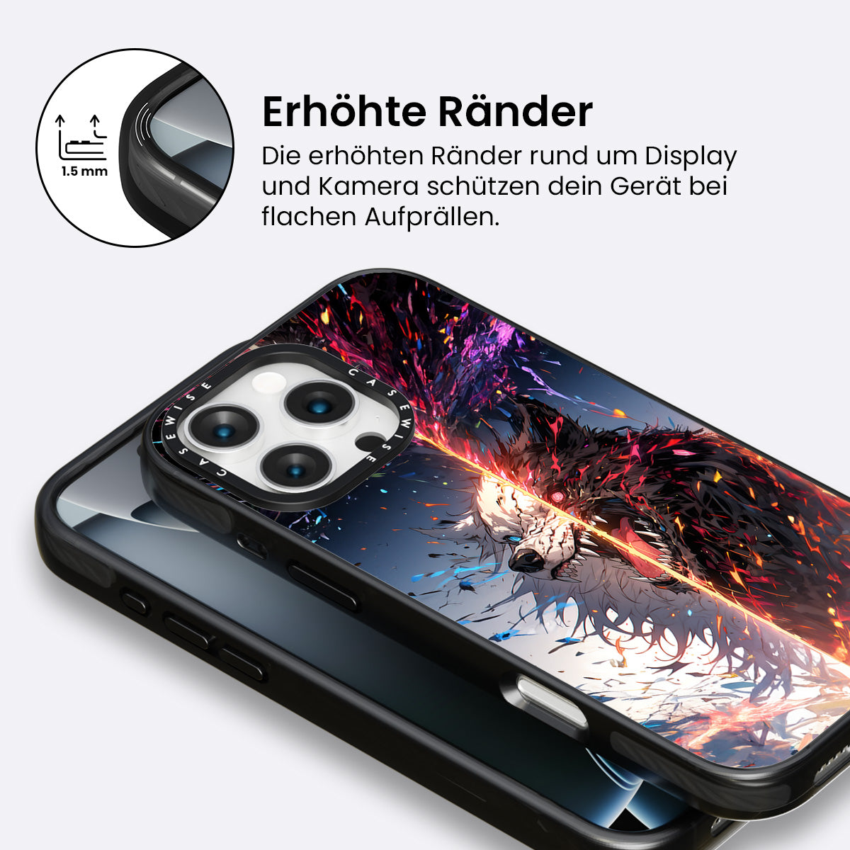 Tod und Leben Anime Wolf - Hülle