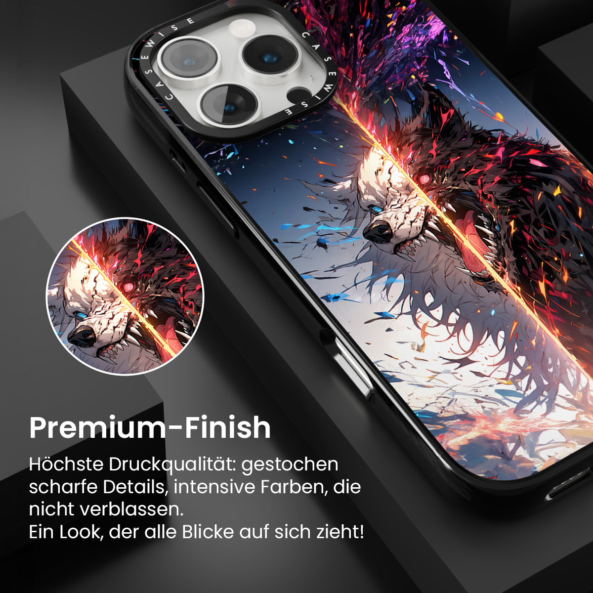 Tod und Leben Anime Wolf - Hülle