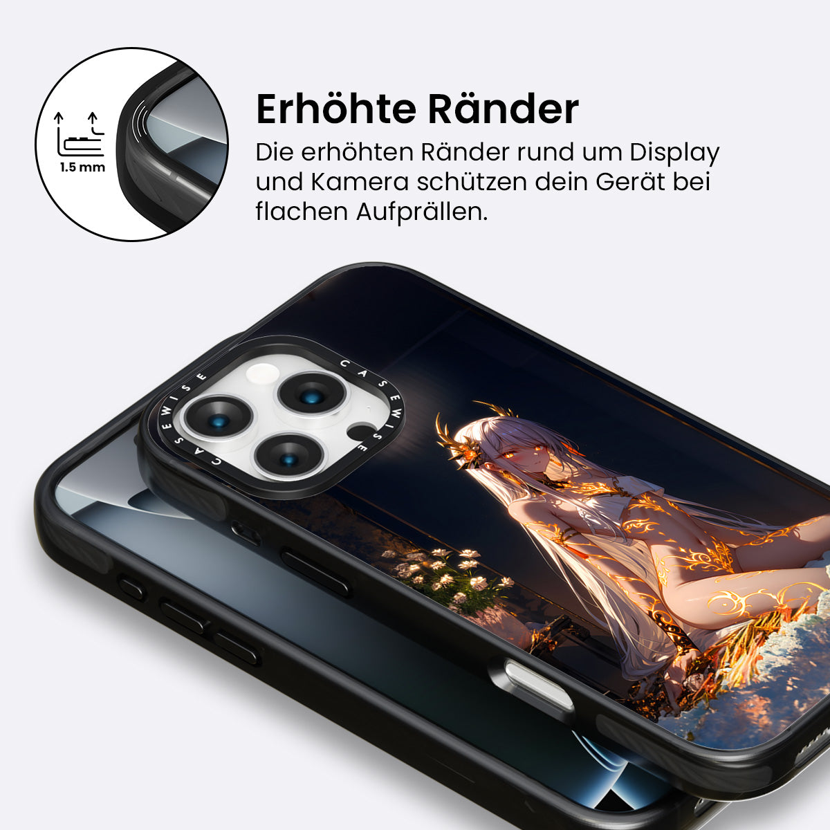Dame in Goldener Mühe - Hülle