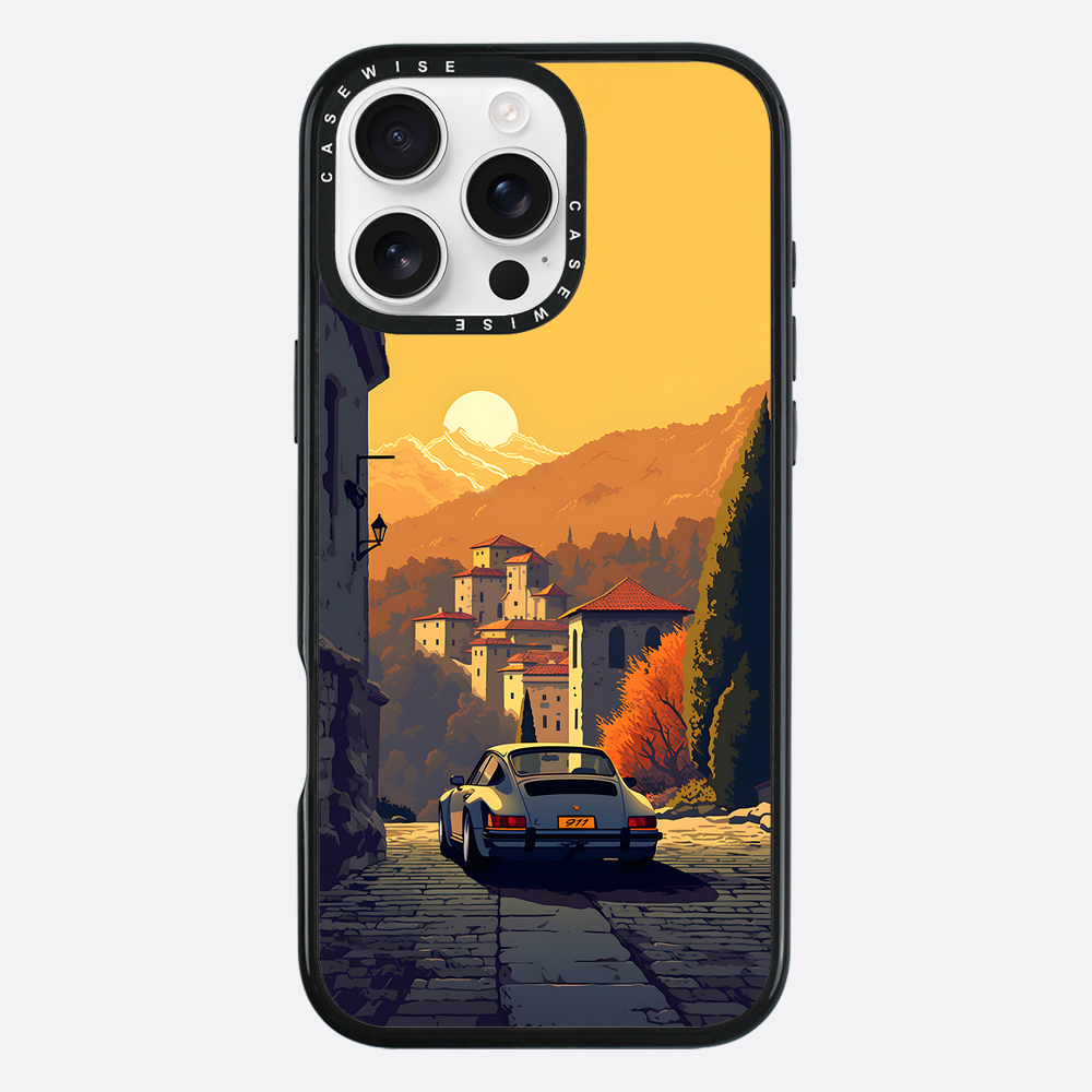 Porsche 911 Vintage Sunset - Hülle
