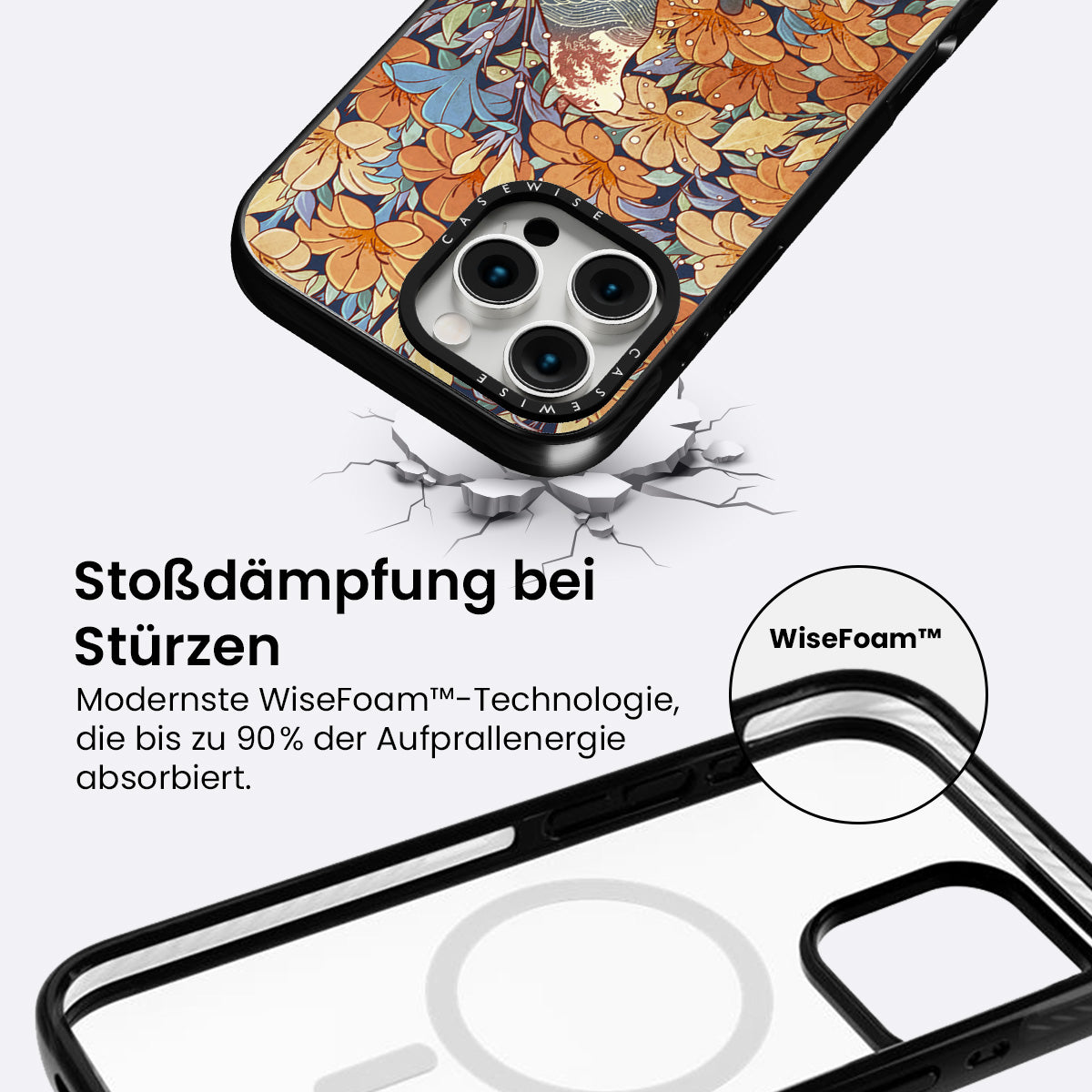Katzen- und Orangenblumen - Hülle