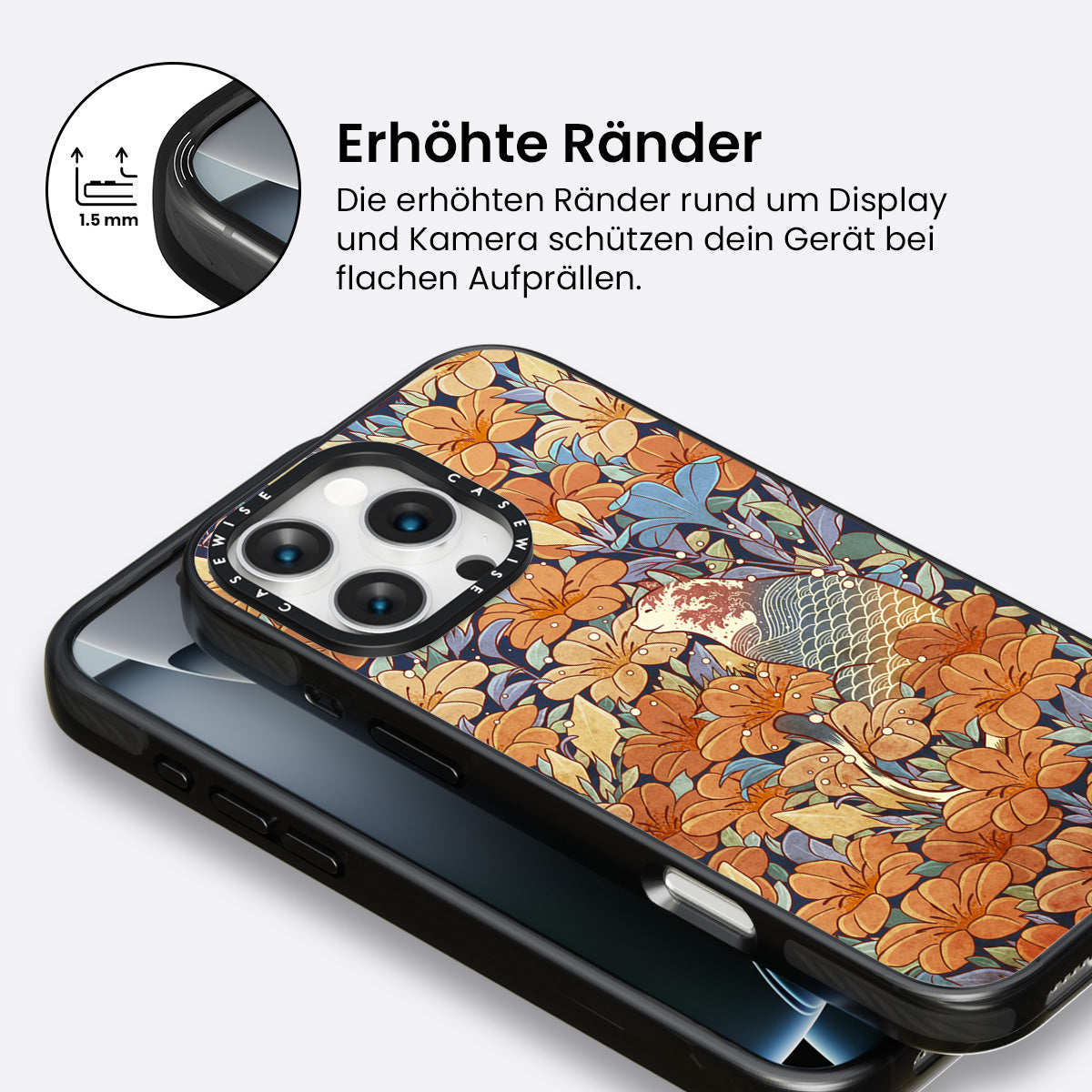 Katzen- und Orangenblumen - Hülle