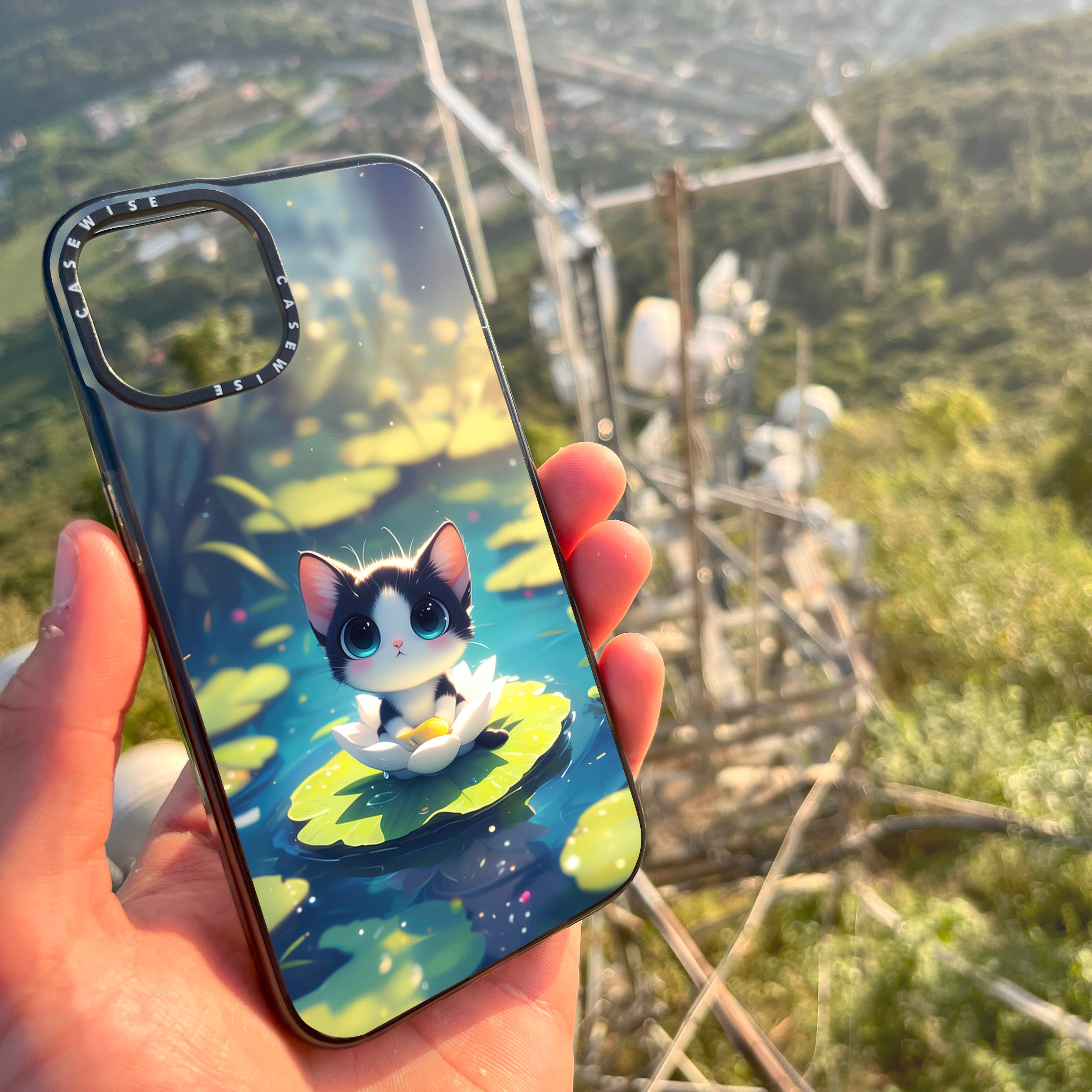 Anime -Katzenblume - Hülle