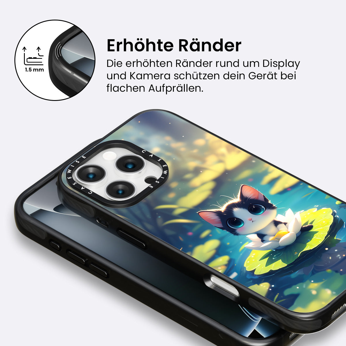 Anime -Katzenblume - Hülle