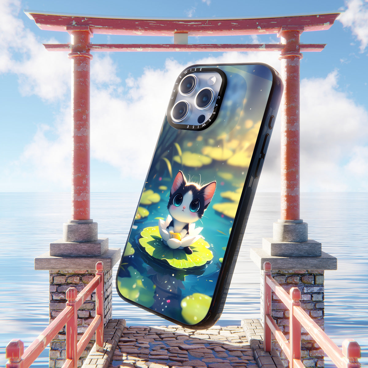 Anime -Katzenblume - Hülle