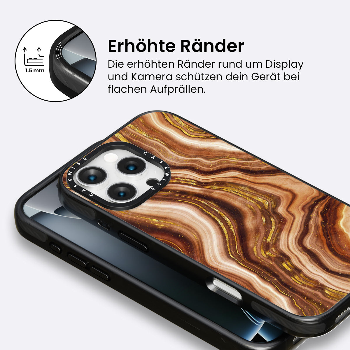 Goldene Achattextur 04 - Hülle