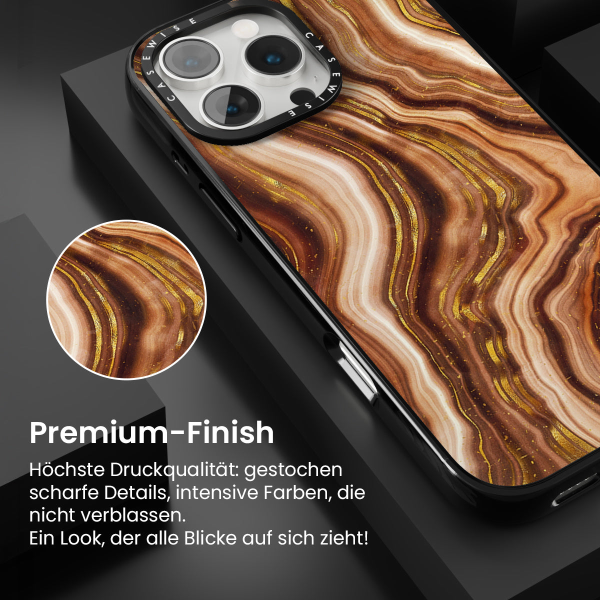 Goldene Achattextur 04 - Hülle