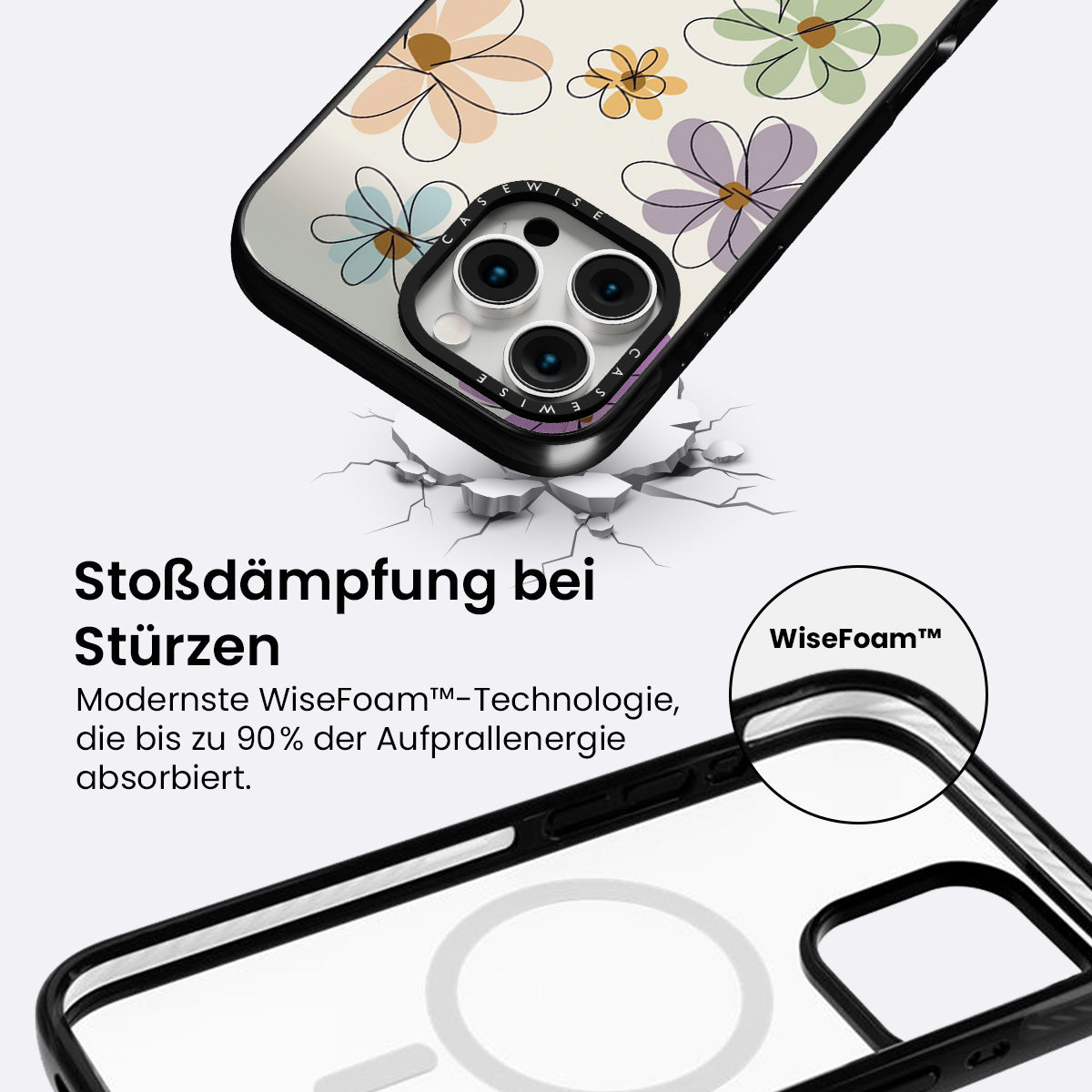 Minimalistische Blüten - Hülle