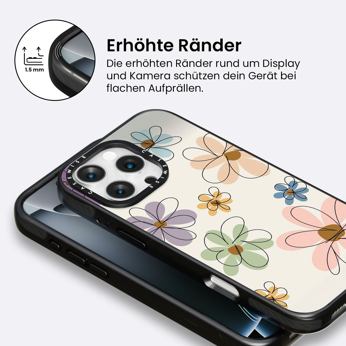 Minimalistische Blüten - Hülle