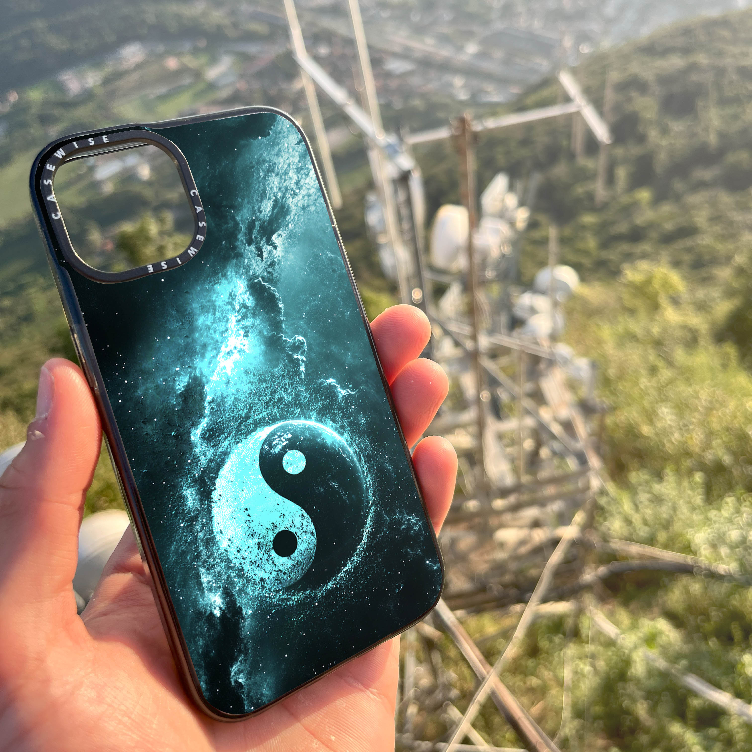 Kosmischer Yin Yang - Hülle