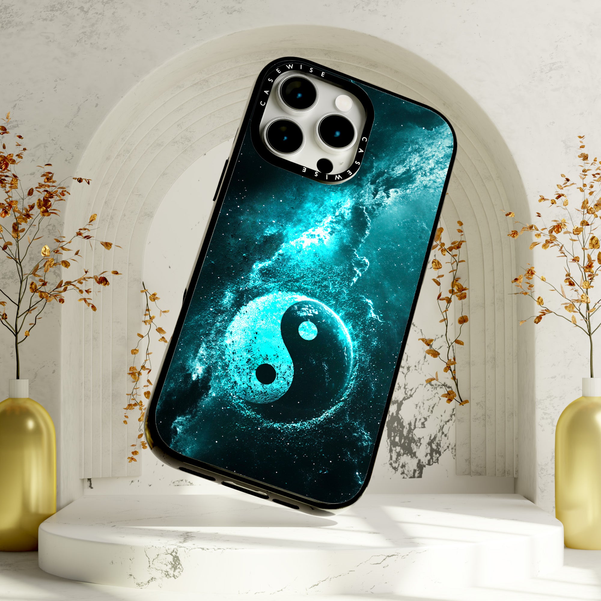 Kosmischer Yin Yang - Hülle