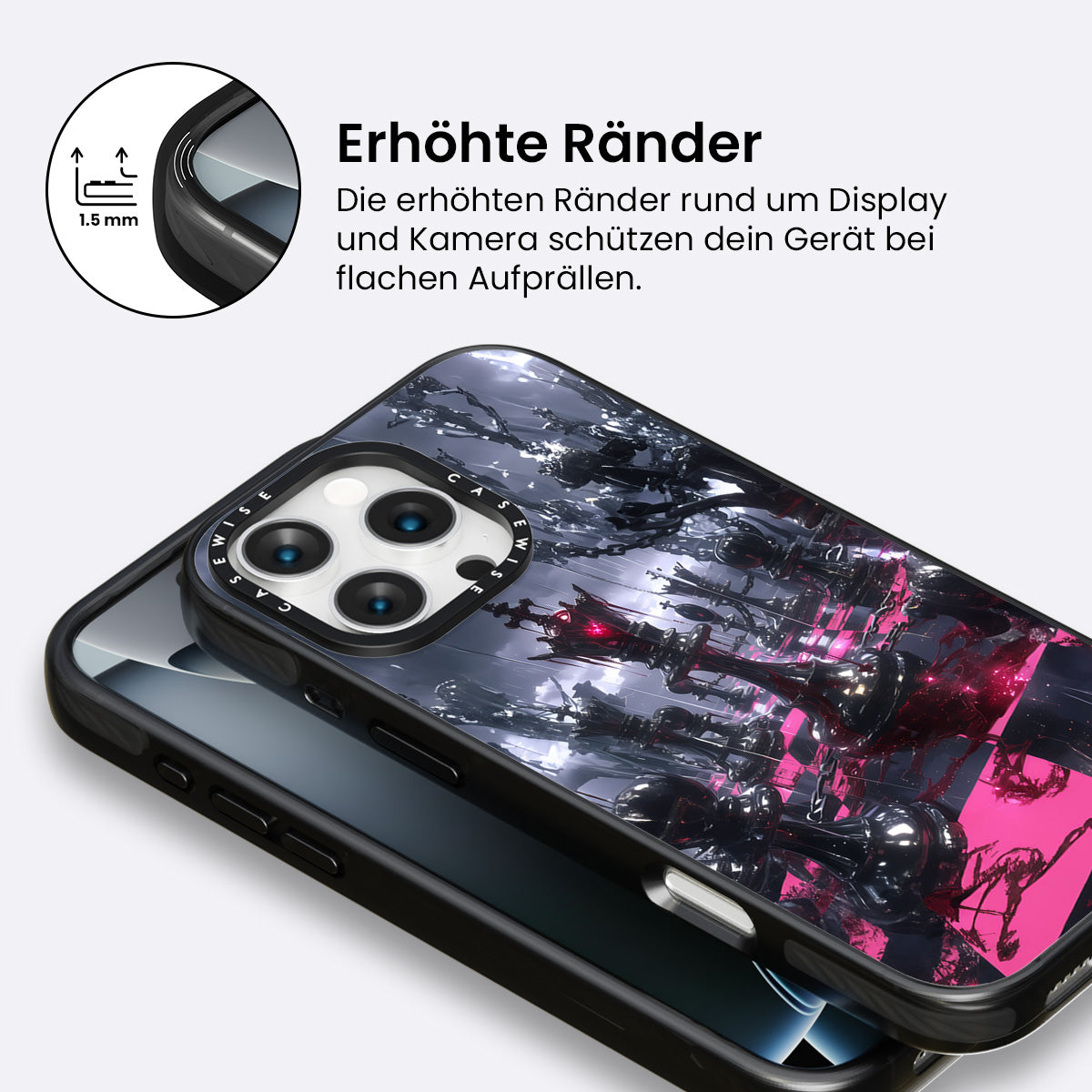 Purpurer Schach - Hülle