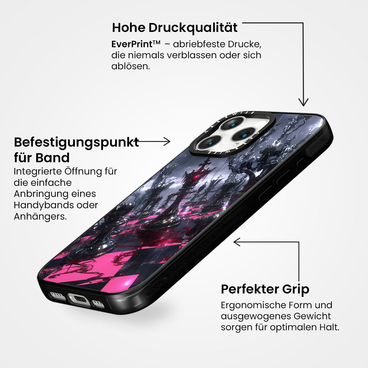 Purpurer Schach - Hülle