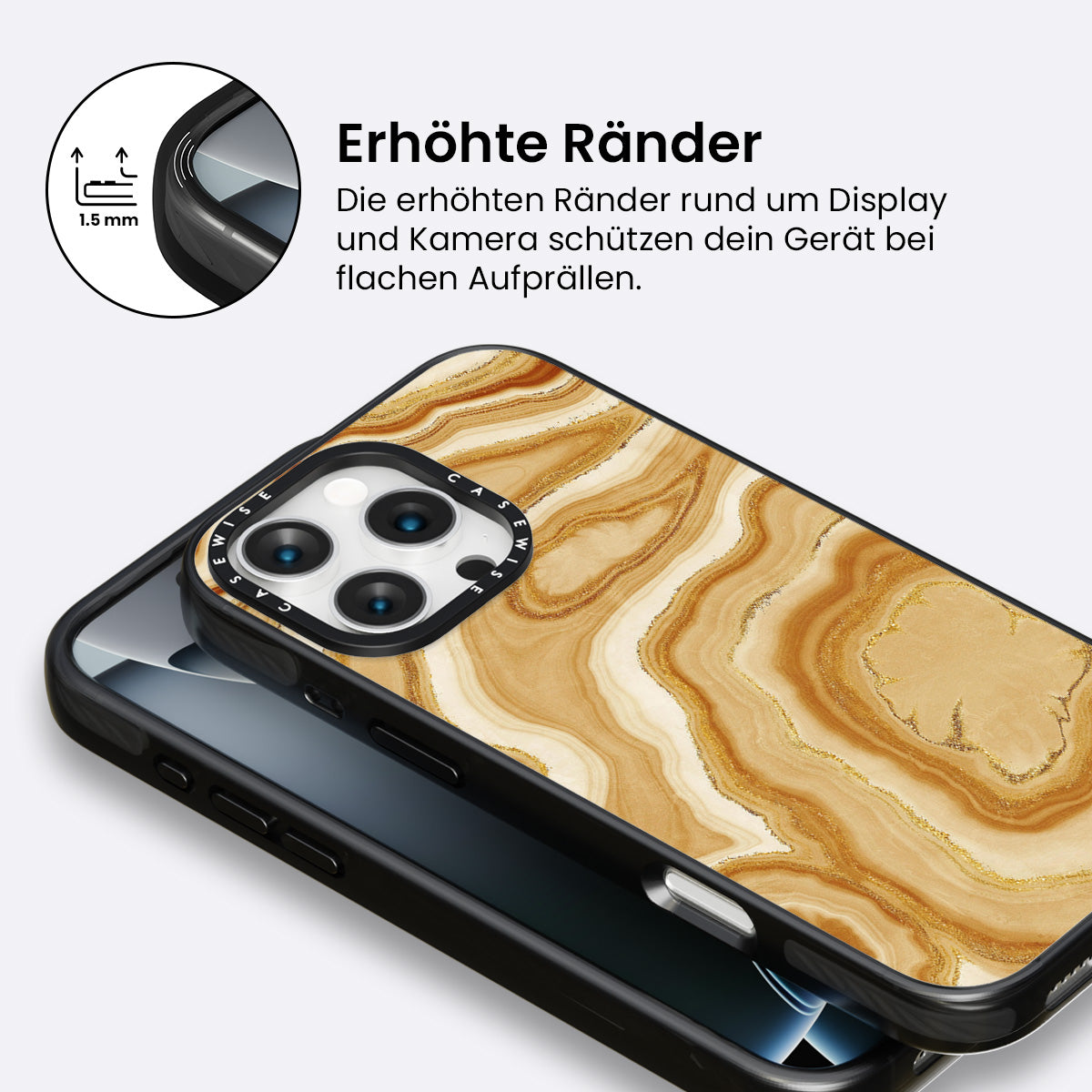 Goldene Achattextur 05 - Hülle