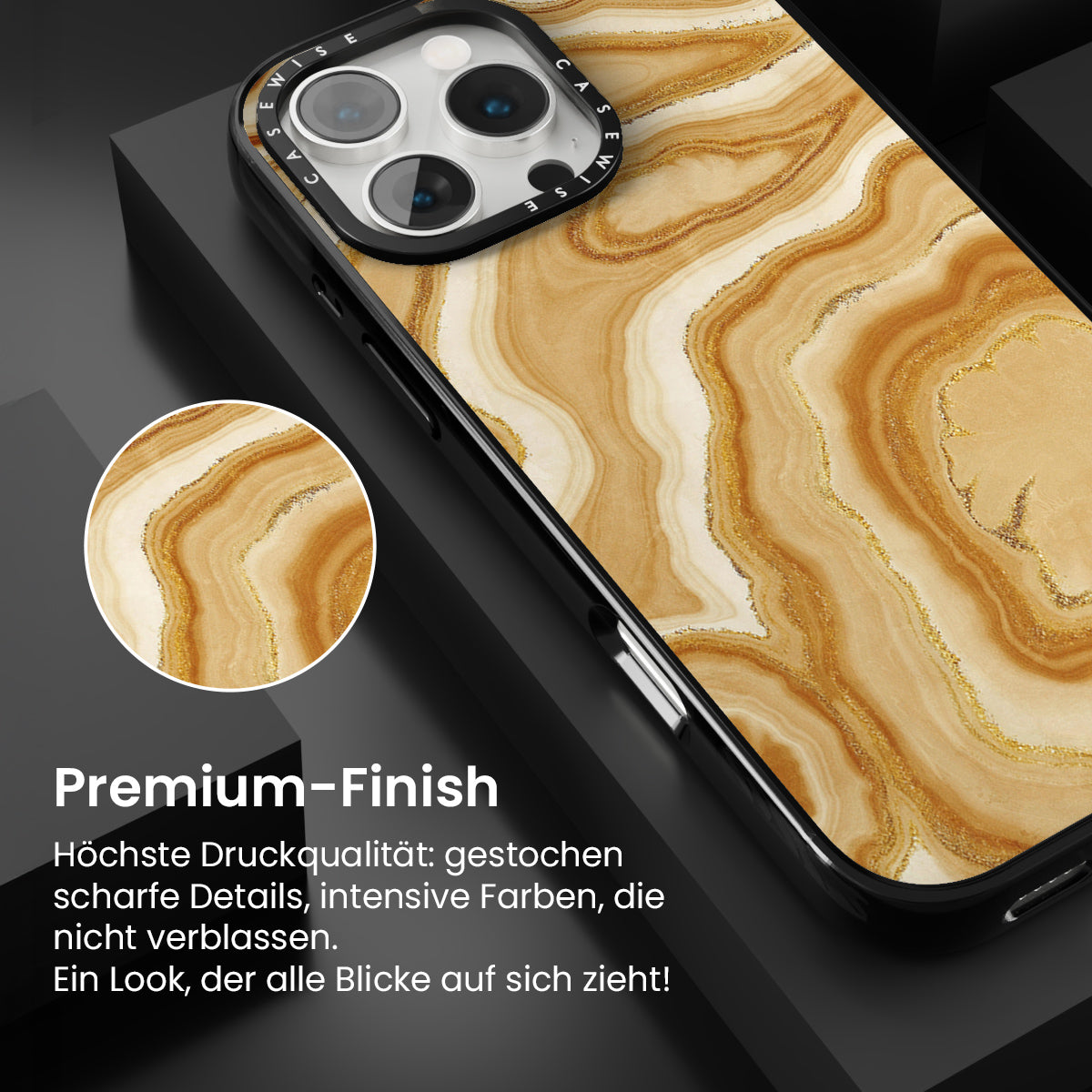 Goldene Achattextur 05 - Hülle