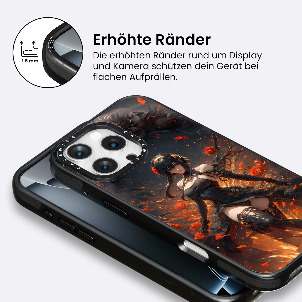 Dame in Schwarz - Hülle
