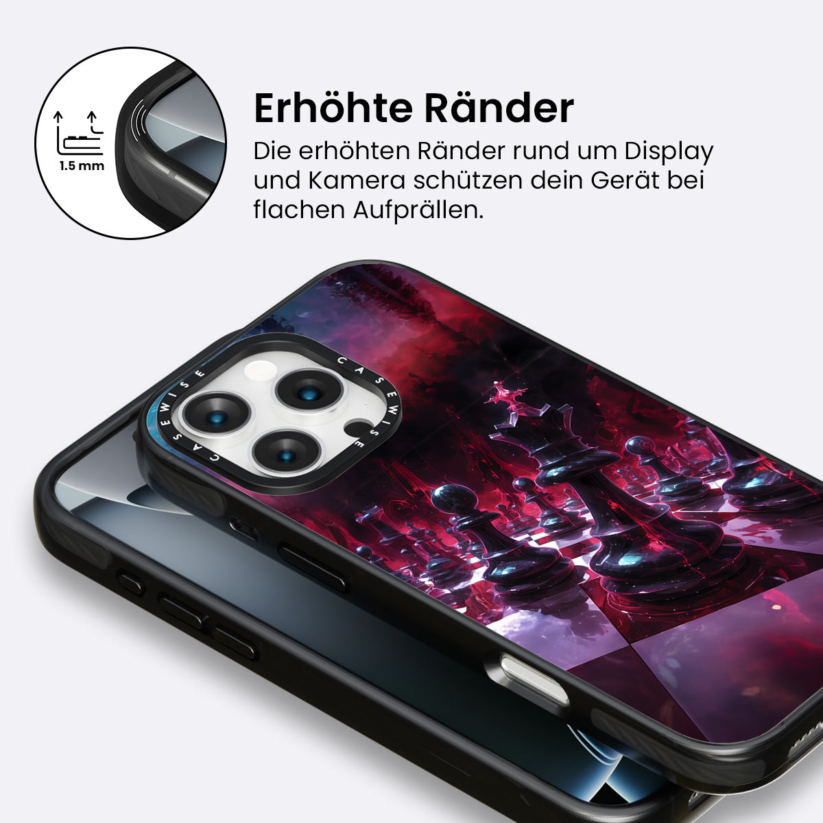 Purpurer Schach - Hülle