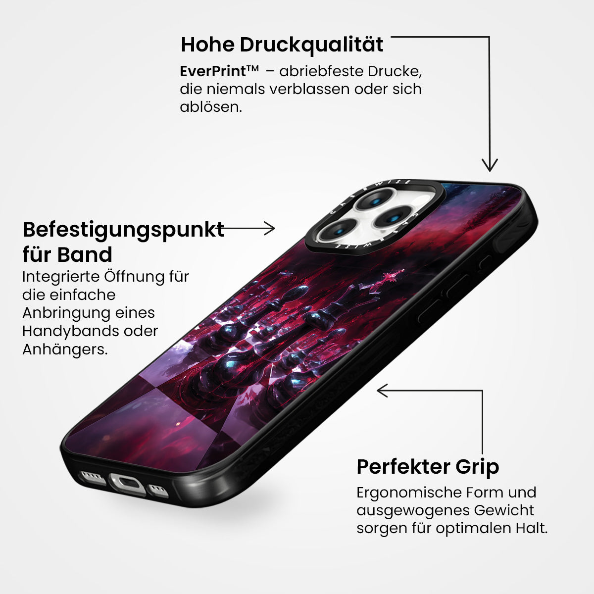Purpurer Schach - Hülle