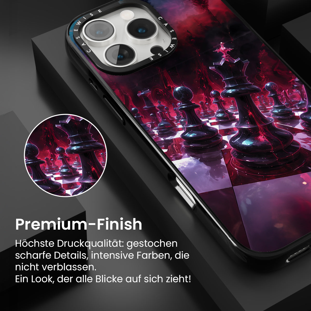 Purpurer Schach - Hülle