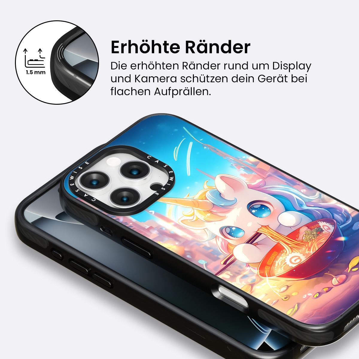 Einhorn Ramen - Hülle