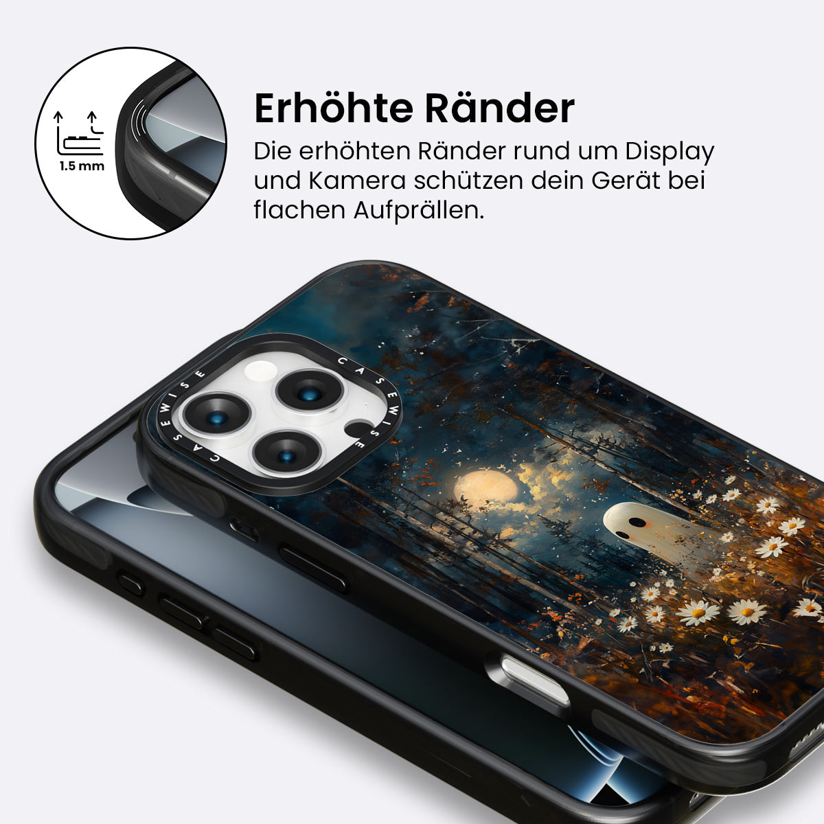 Dunkler Vintage Ghost - Hülle