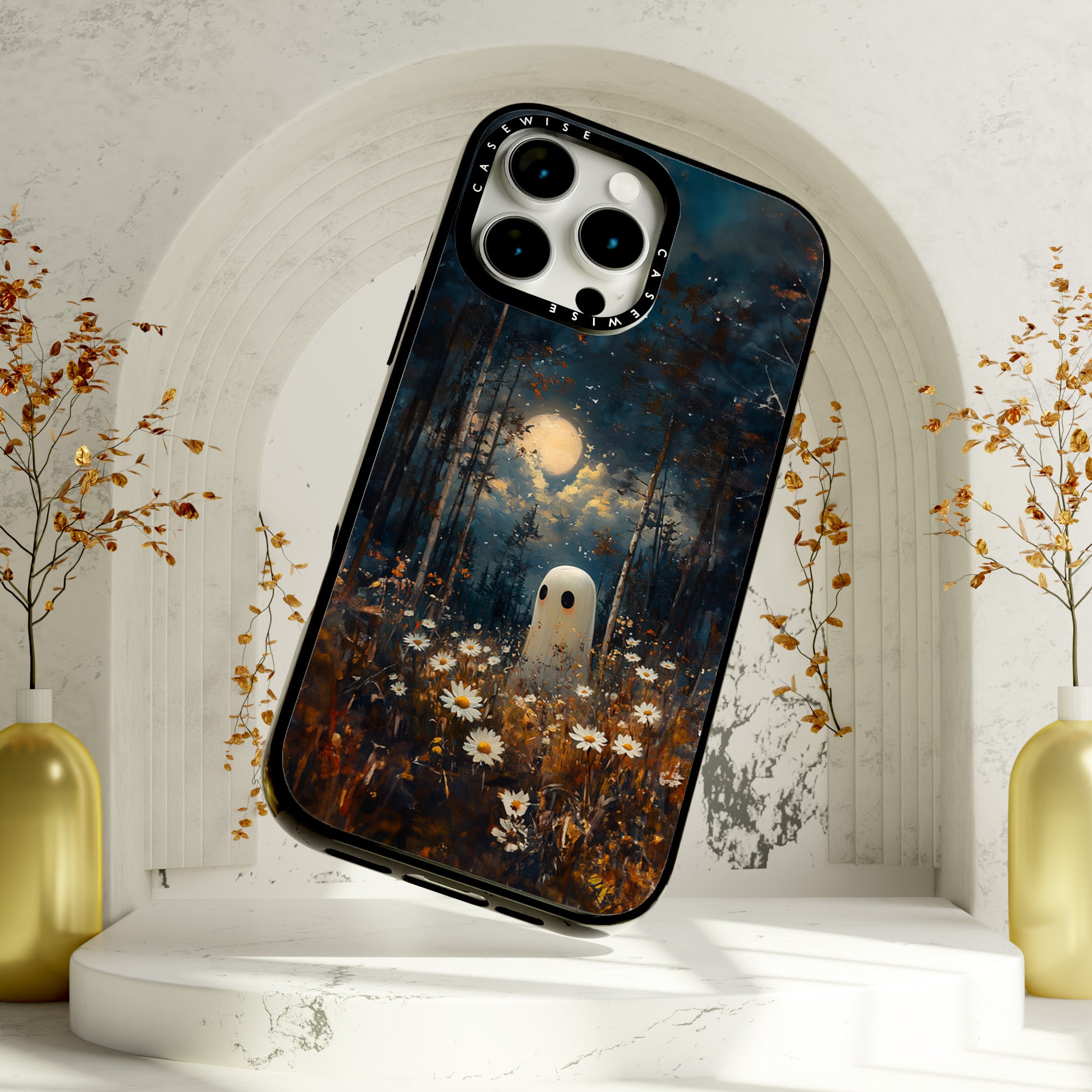 Dunkler Vintage Ghost - Hülle