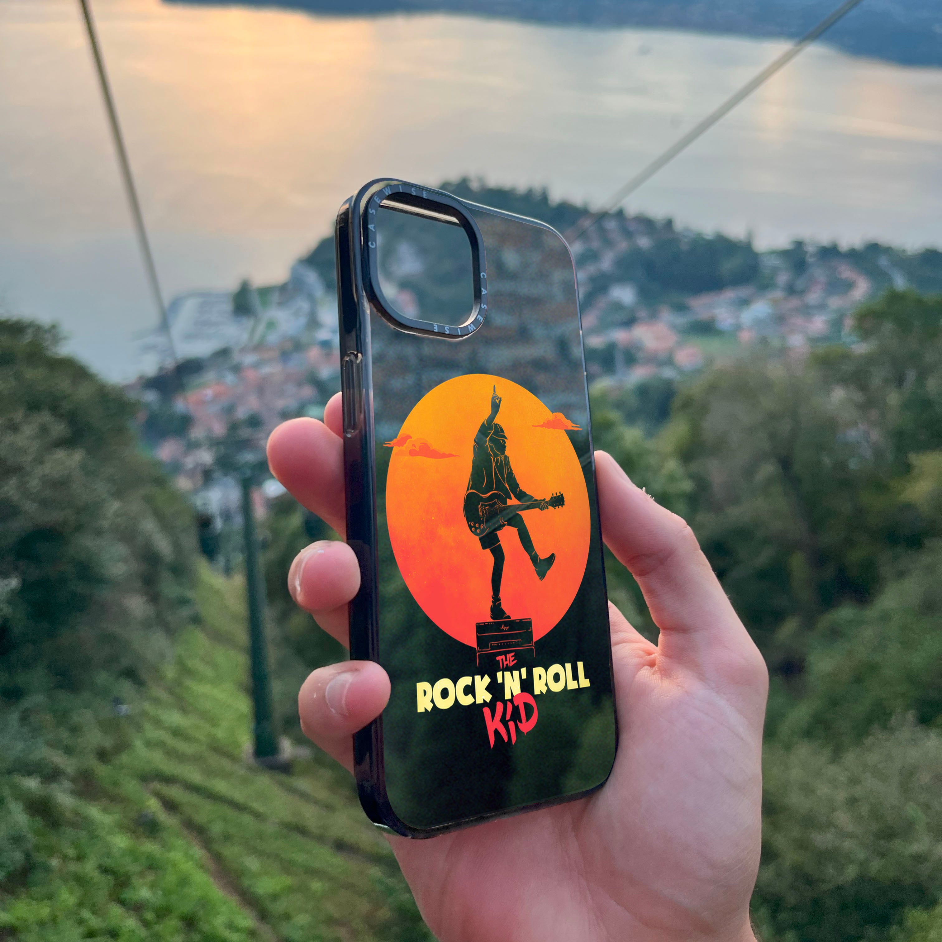 Das Rock -and -Roll -Kind - Hülle