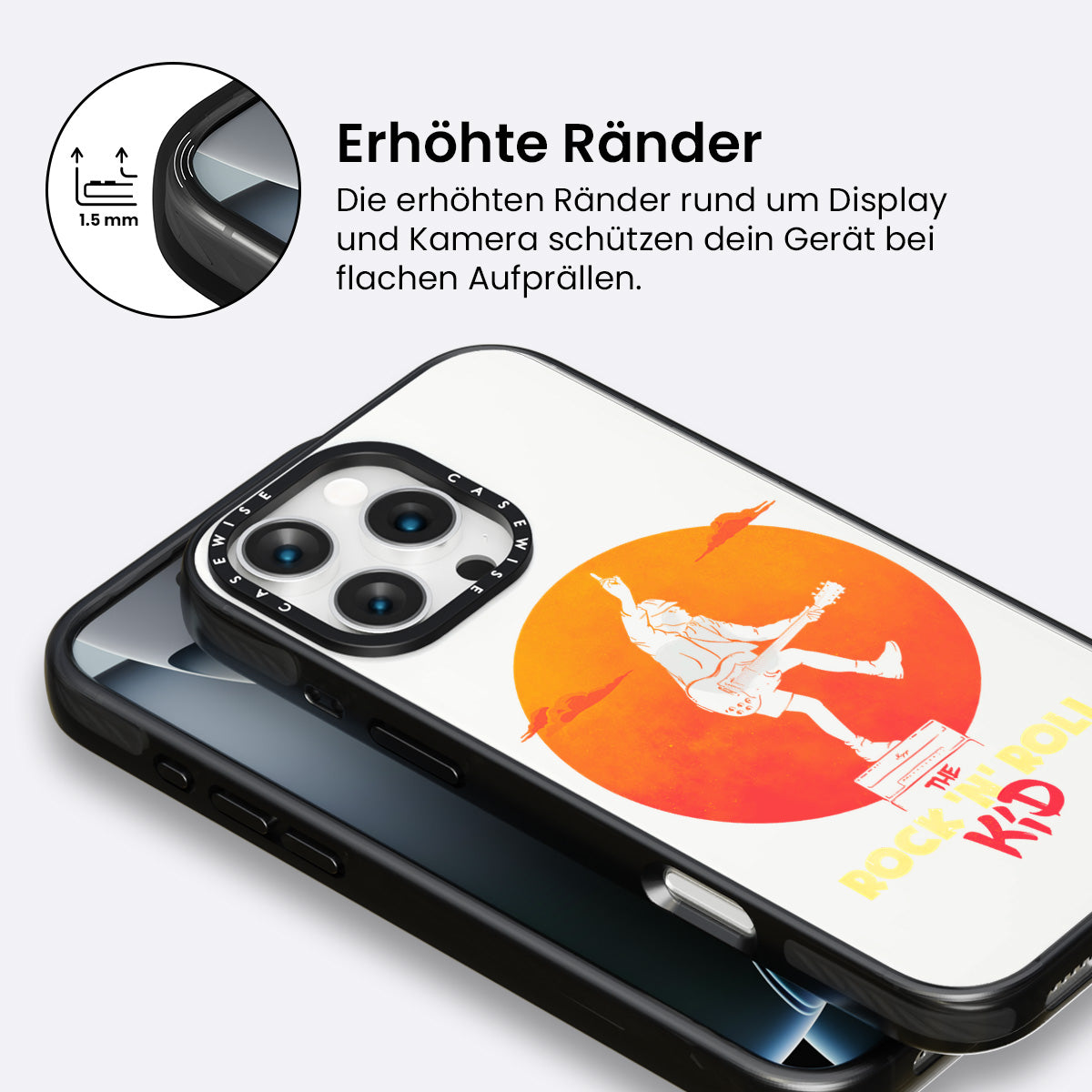 Das Rock -and -Roll -Kind - Hülle