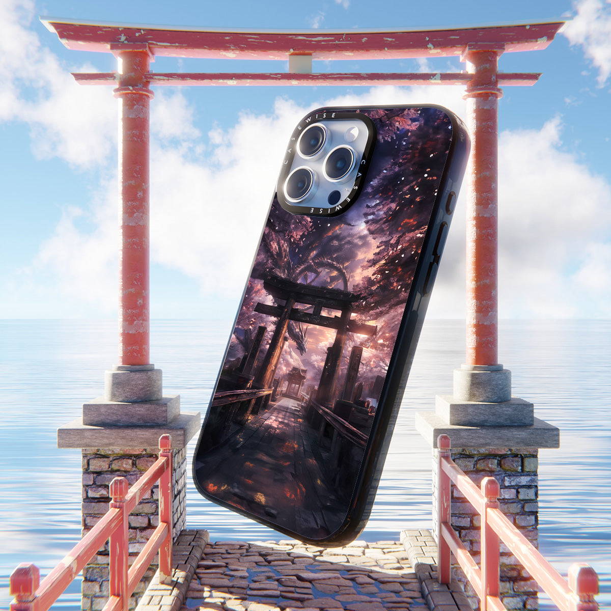 Chinesisches Torii -Tor - Hülle