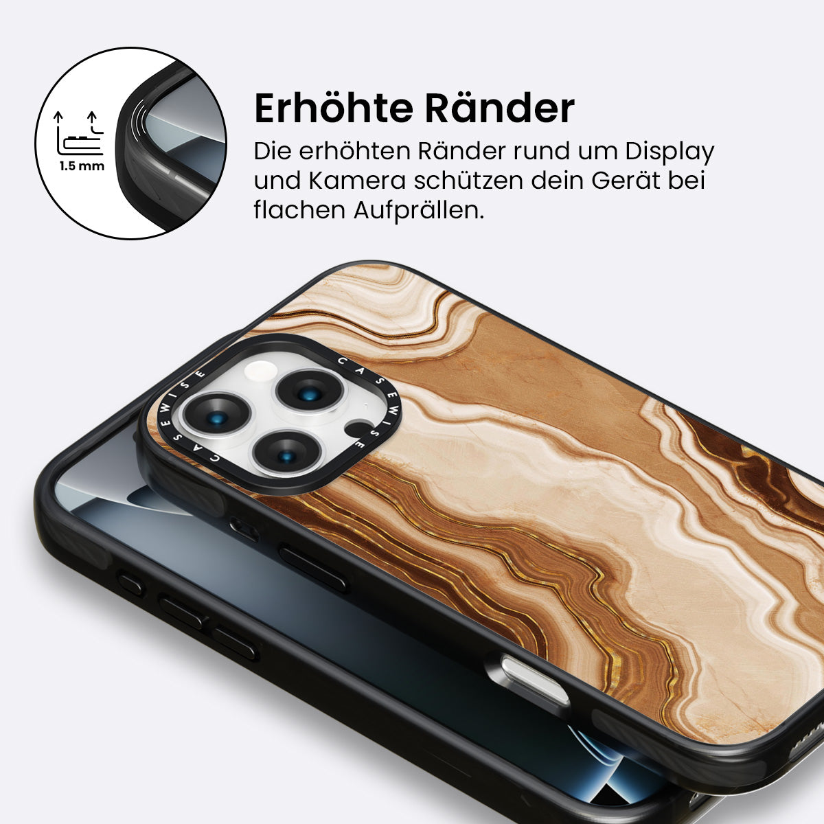 Goldene Achattextur 06 - Hülle