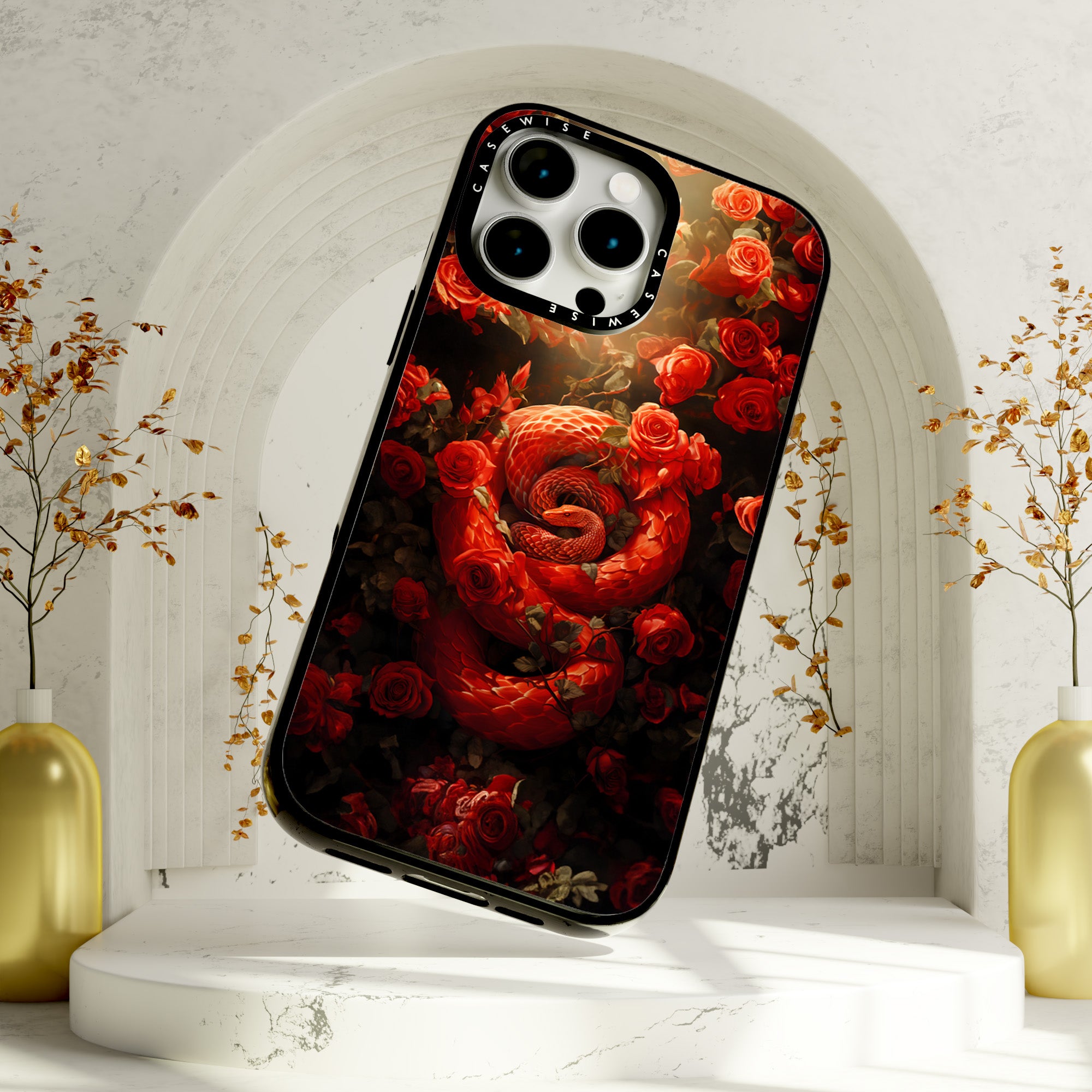 Schlange der Rosen - Hülle