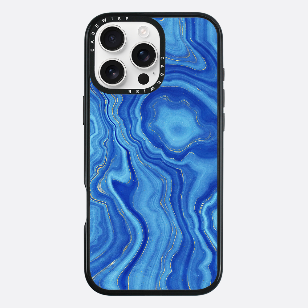 Blaue Achattextur 01 - Hülle