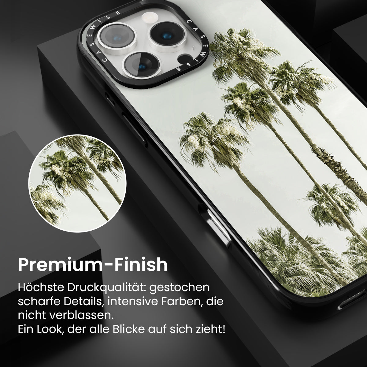 Palm Trees Summertime |Jahrgang - Hülle
