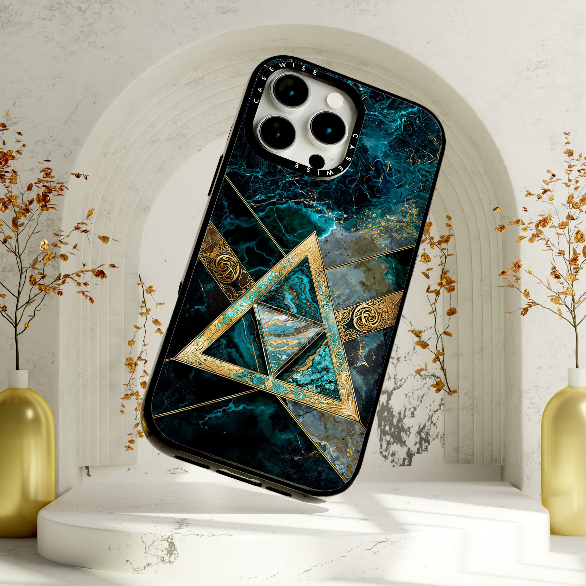 Triforce Pyramid Kintsugi - Hülle