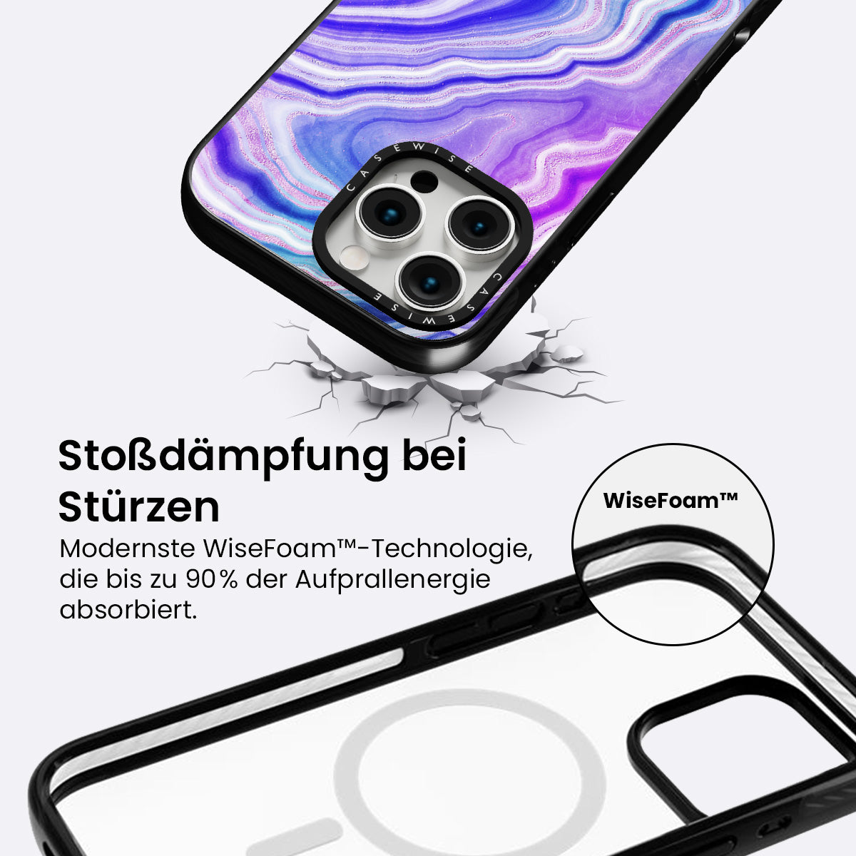 Neon -Achat -Textur 06 - Hülle