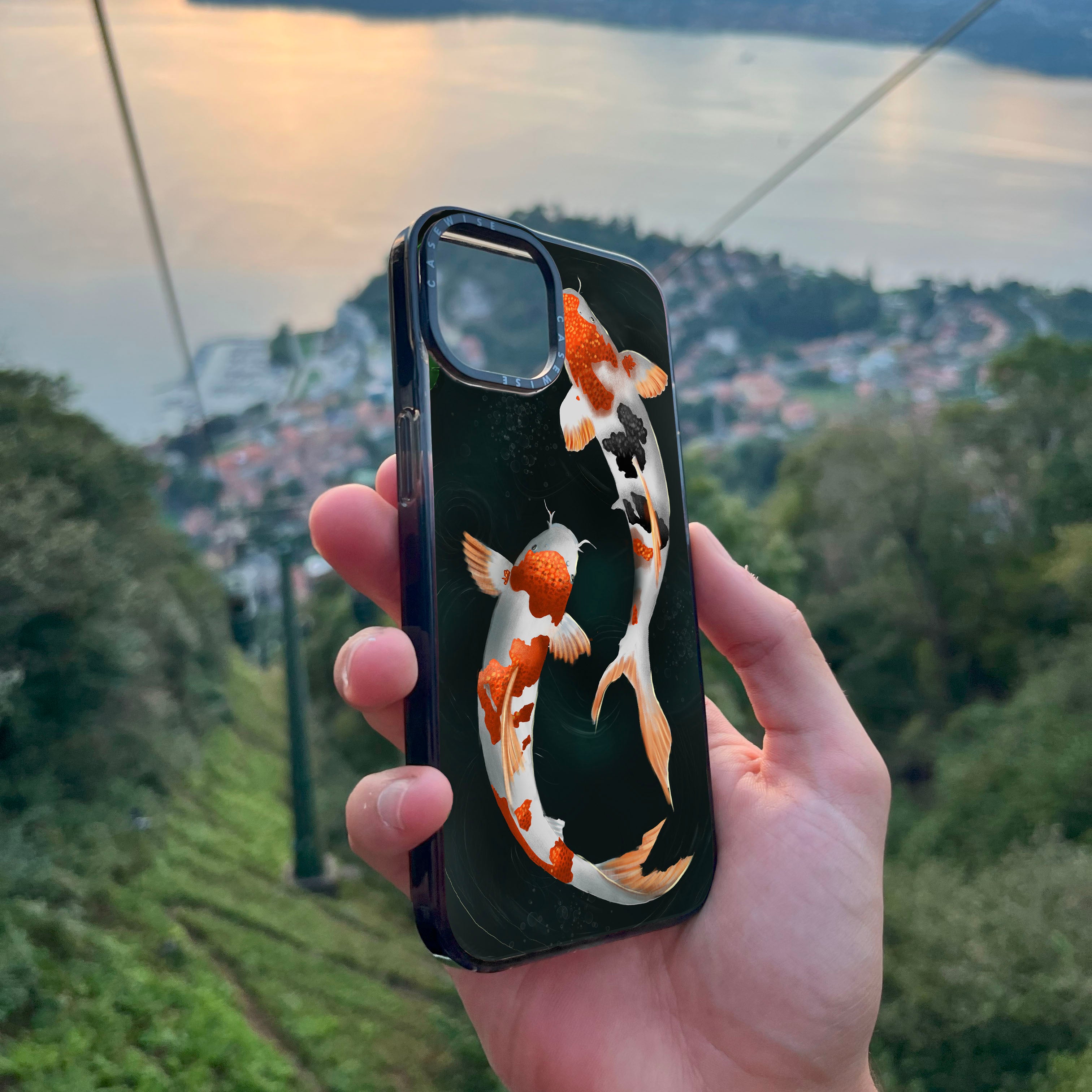 Koi -Fisch - Hülle