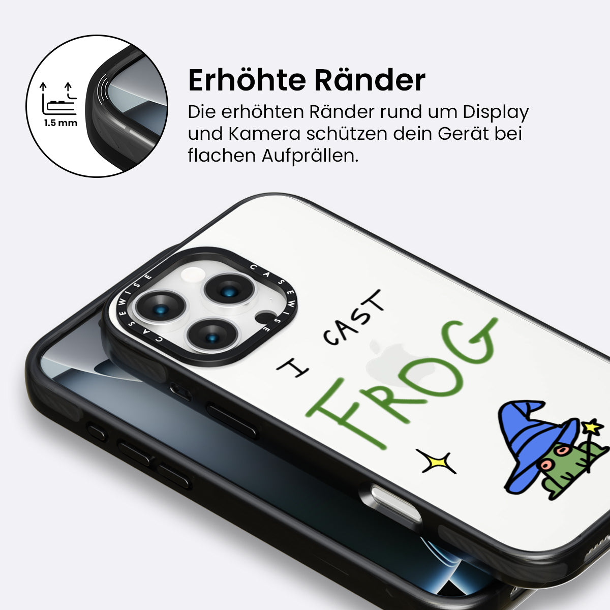 Ich werfe einen Frosch - Hülle