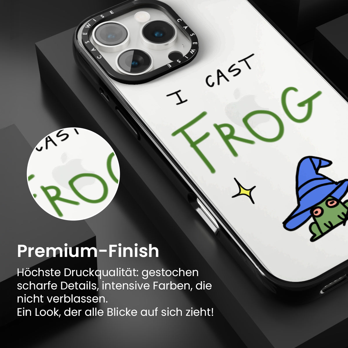 Ich werfe einen Frosch - Hülle