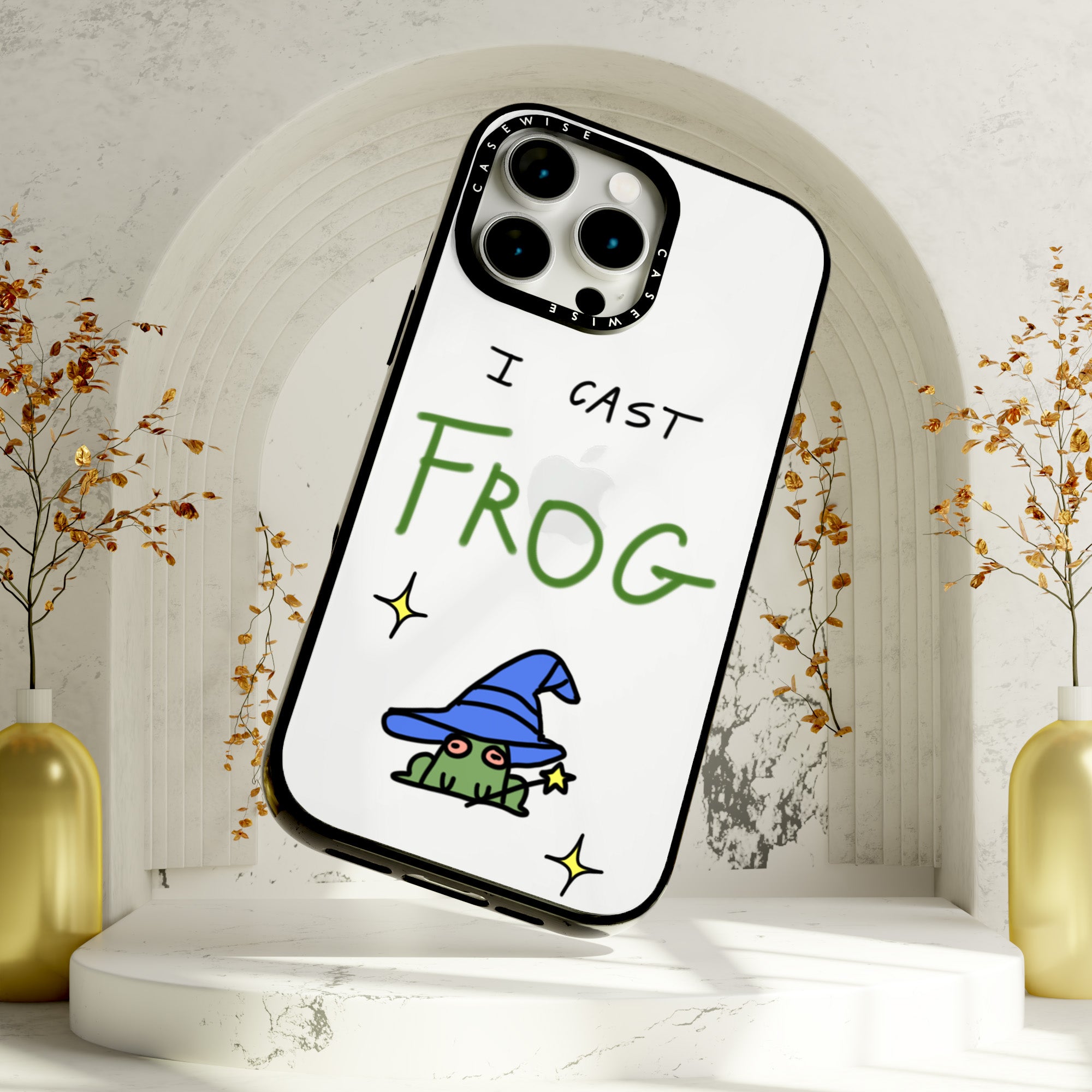 Ich werfe einen Frosch - Hülle