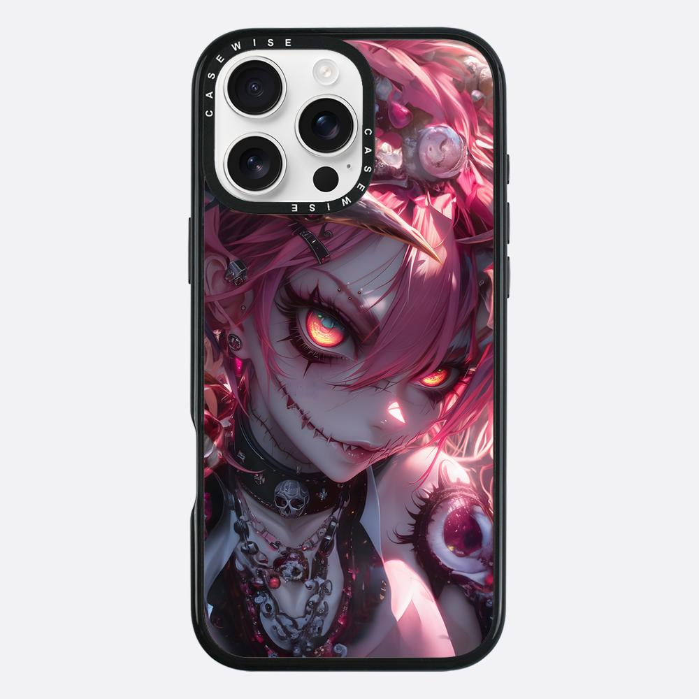 Das rosa Psycho -Mädchen - Hülle